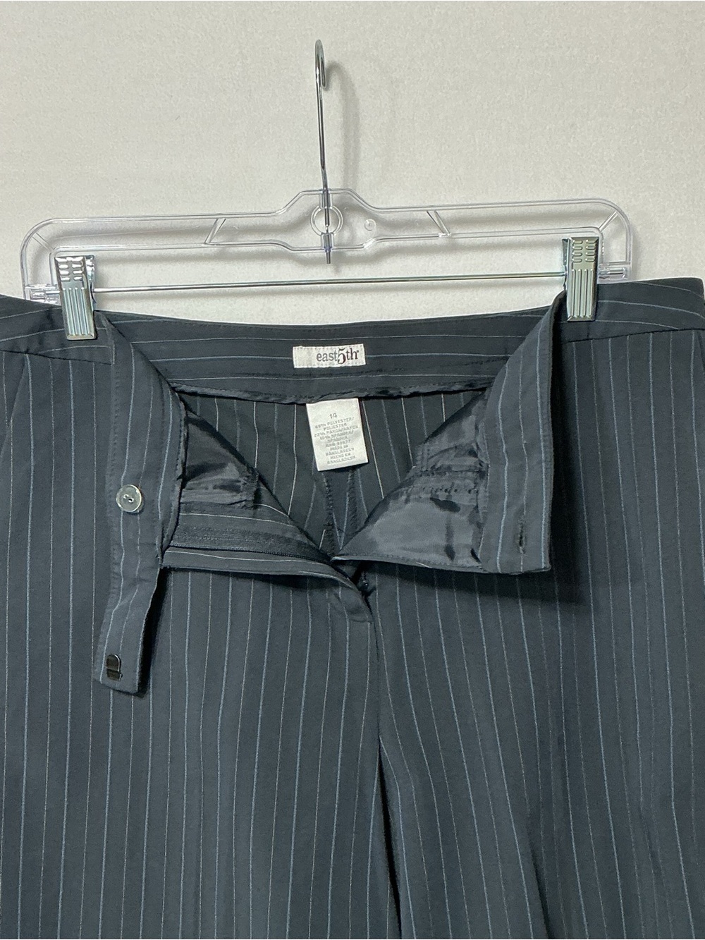 🔥 CLASSIC BUSINESS CHIC! east5th Pinstripe Dress Pants Trousers 🔥 - Picture 2 of 4